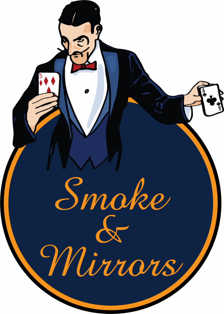 Smoke and mirrors logo